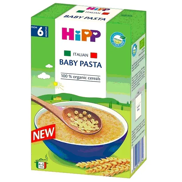 Дитячі органічні макарони HiPP Зірочки 320 г - фото 2