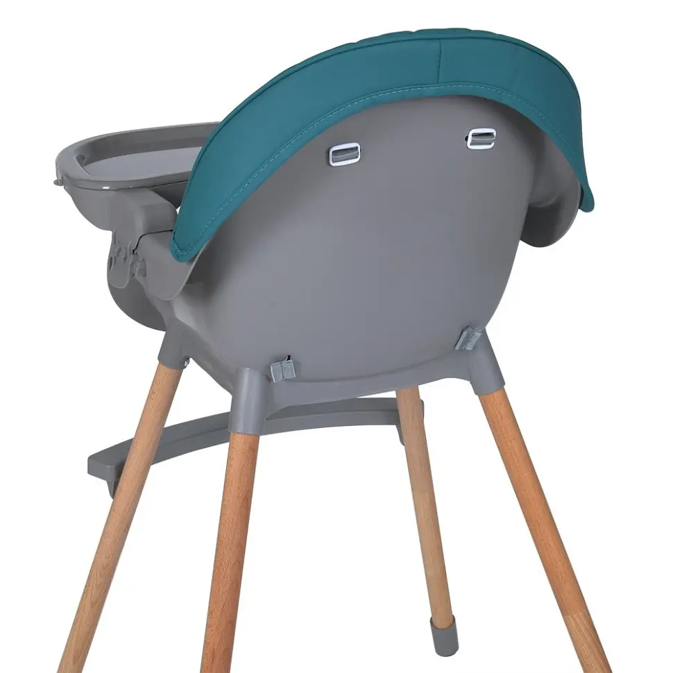 Стільчик для годування LUMI ME 1111 Teal екошкіра - фото 7