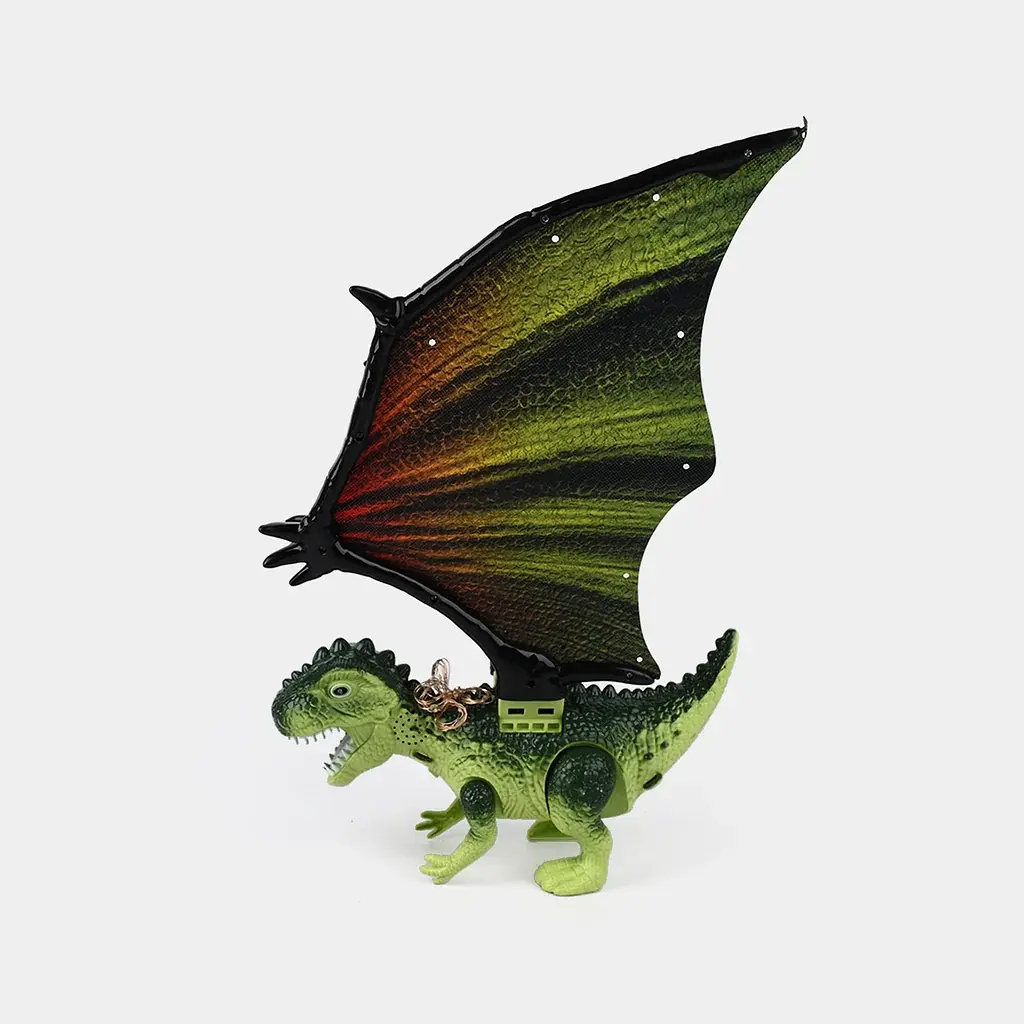 Іграшкові крила з динозавром "Dinosaur Wings" 65 см зі світловими ефектами та музикою іграшка динозавр на спину з рухомими лапами - фото 2