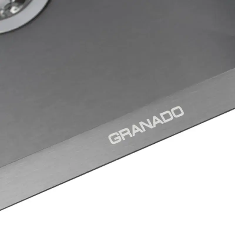 Мийка кухонна GRANADO Under top L STEEL S201 black (GS09201B) - фото 3