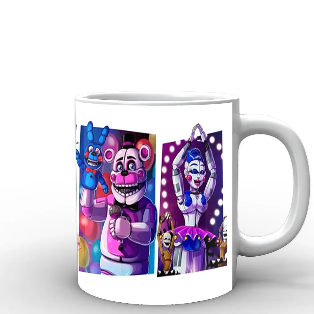 Кухоль GeekLand Five Nights At Freddys П'ять ночей з Фредді арт FN.02.014 330 мл білий - фото 3