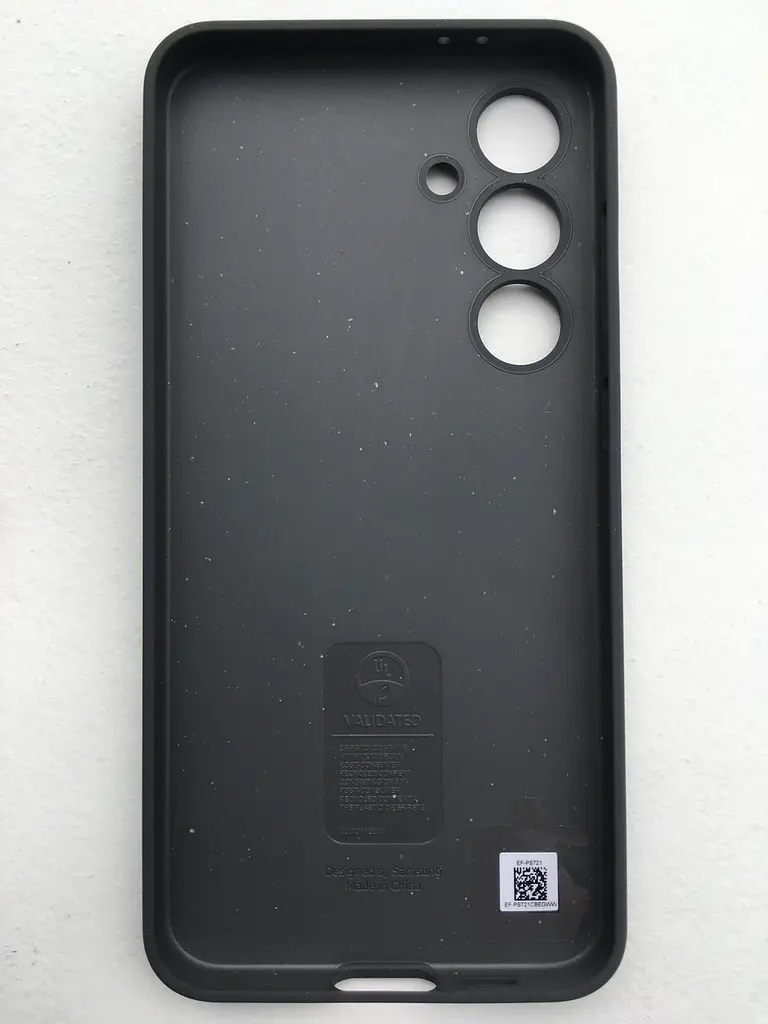 Оригінальний силіконовий чохол Samsung Silicone Case для Samsung Galaxy S24 FE Black (EF-PS721CBEGWW) - фото 5