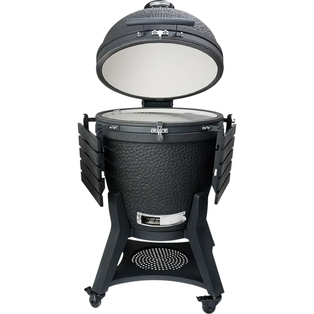 Керамический угольный гриль Grilli Kamado XL 5 в 1 с системой BBQ Block Fire (759777) - фото 3