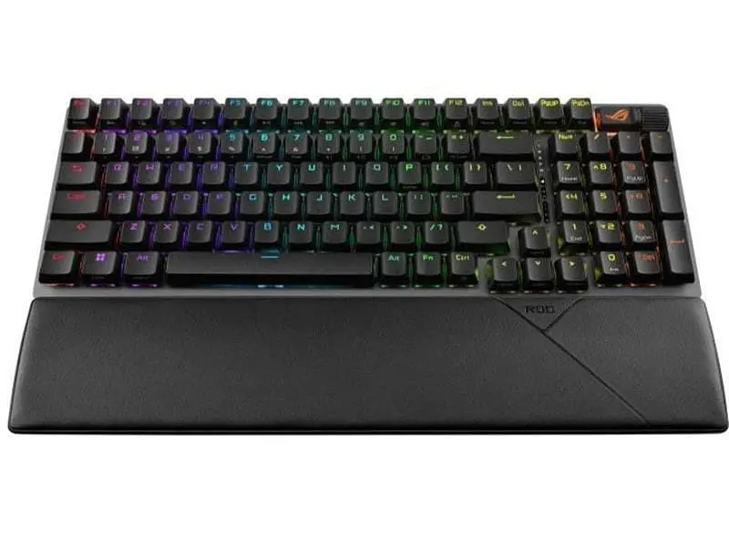 Клавіатура Asus ROG Strix Scope II 96 Wireless EN PBT (90MP037A-BKUA01) - фото 4