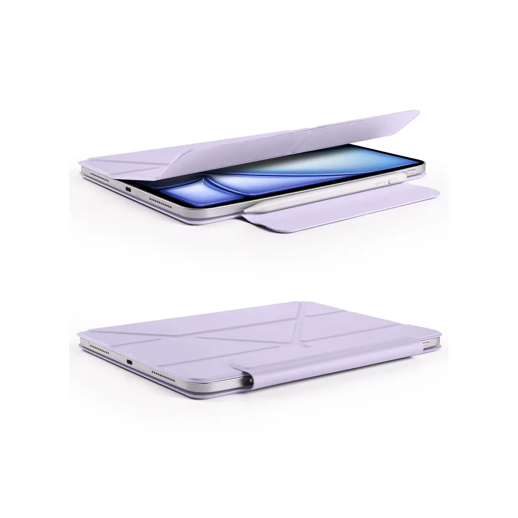 Чохол до планшета BeCover Ultra Slim Origami Magnetic Apple iPad Mini 6 2021 Purple (712946) - фото 6