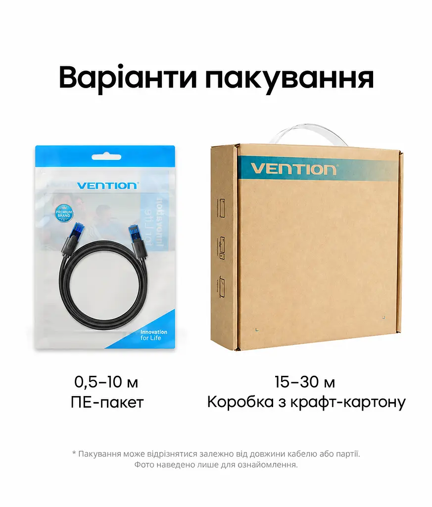 Сетевой патч-корд Vention 10 м Ethernet RJ45 штекер на RJ45 штекер Cat6A UTP до 10 Гбит/с текстурированная нескользящая оболочка позолоченные контакты чёрный (ISCBL) - фото 12