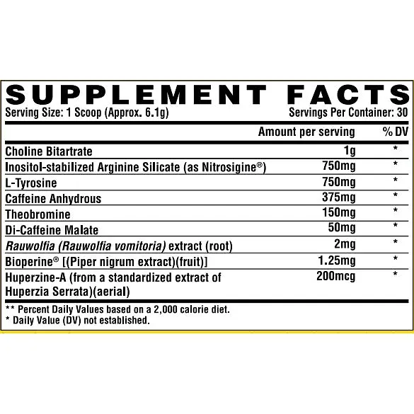 Передтренувальний комплекс Nutrex Research Lipo-6 Black Training Wild Grape 764 г 60 порцій - фото 2