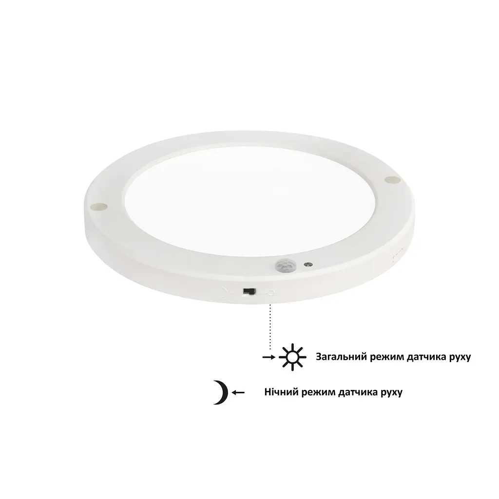Светильник накладной с датчиком движения MARTHA PRO-18" 18W 3000k 4500k 6000k - фото 3