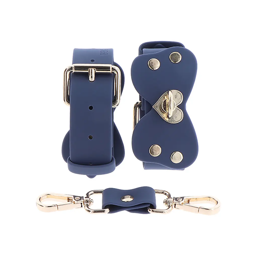 Фиксаторы для ног Taboom Silicone Supreme Ankle Cuff Set синий - фото 3