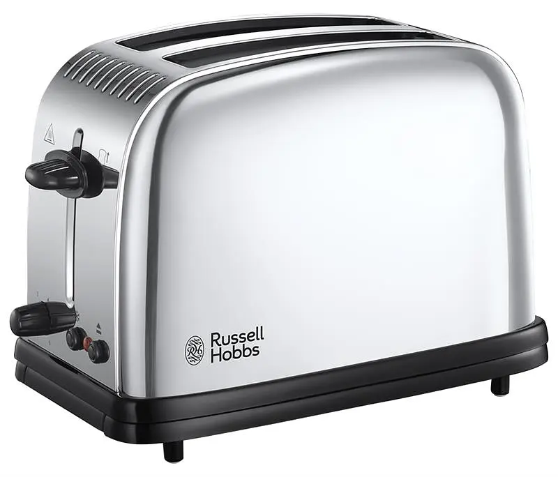 Тостер Chester 1600Вт, поддон для крошек, подогрев, металл Russell Hobbs kuh0014878 - фото 2