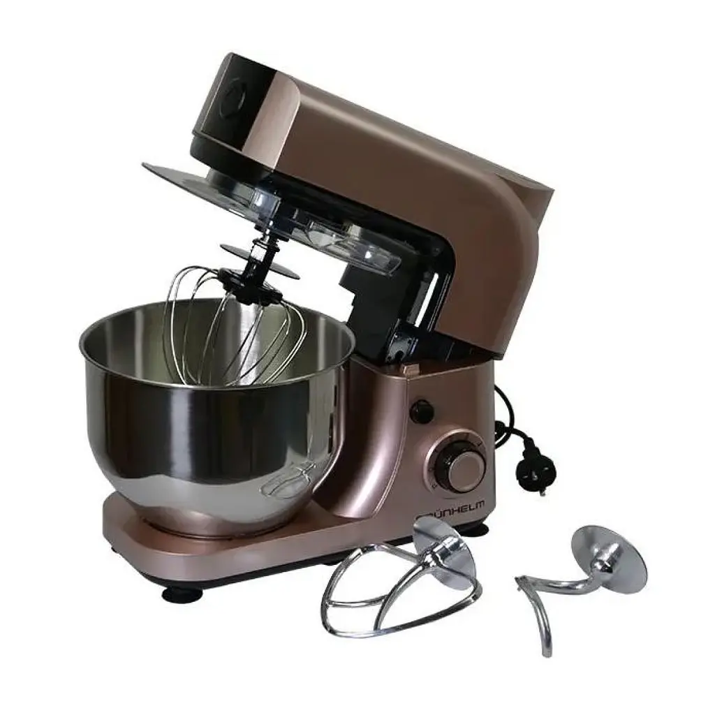 Кухонна машина Grunhelm GKM0021G 6 швидкостей 5 л рожева (118766) - фото 5
