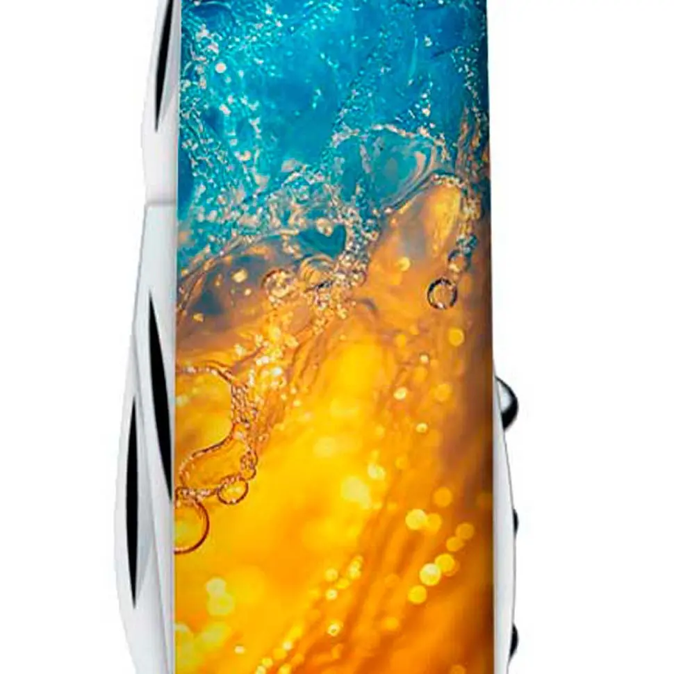 Ніж Victorinox Spartan Ukraine 91мм 13функ Жовто-сині бризки - фото 7