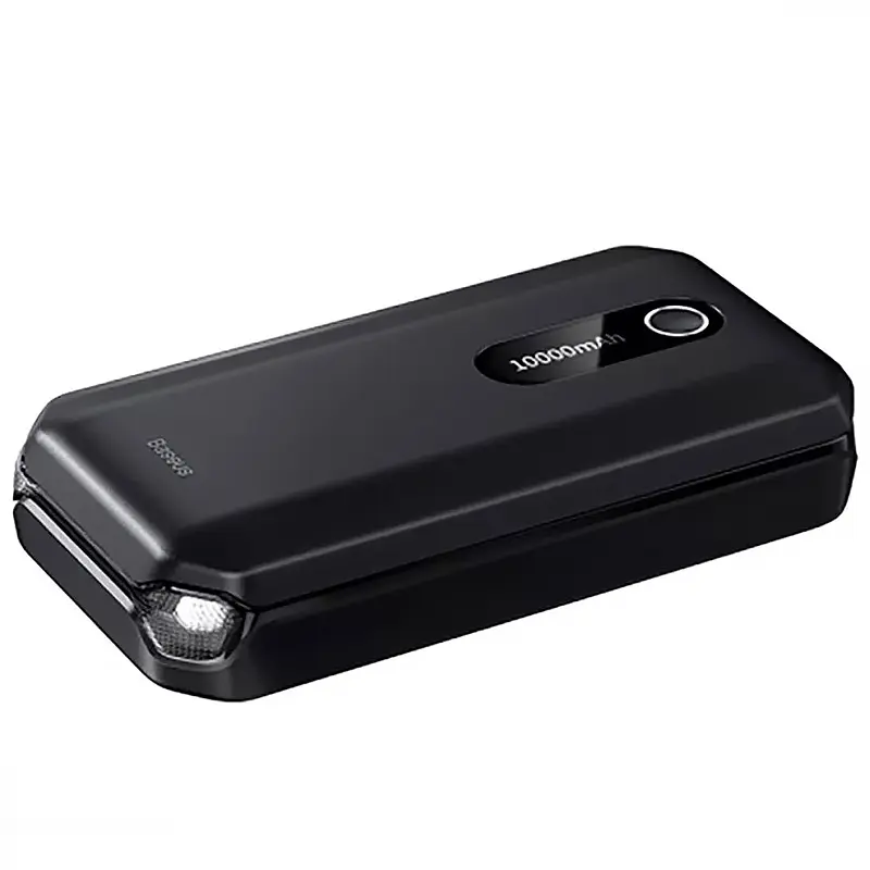 Пусковий пристрій (бустер) для автомобіля Baseus Super Energy Air Car 10000 mAh (CGNL0201) Black - фото 4