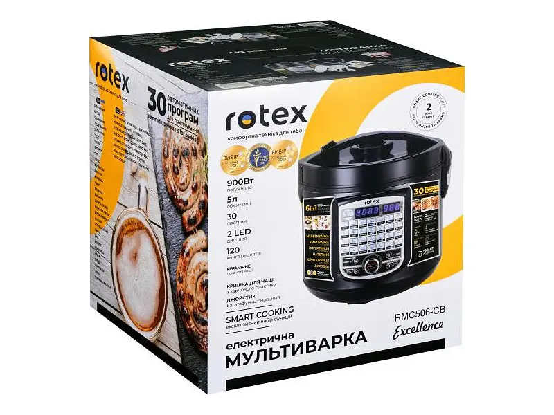 Мультиварка Rotex RMC506-CB Excellence - фото 12