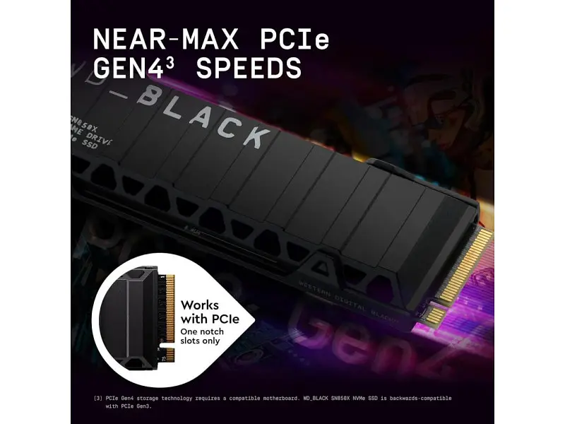 SSD-накопичувач WD Black SN850X 4 TB (S400T2XHE) - фото 3
