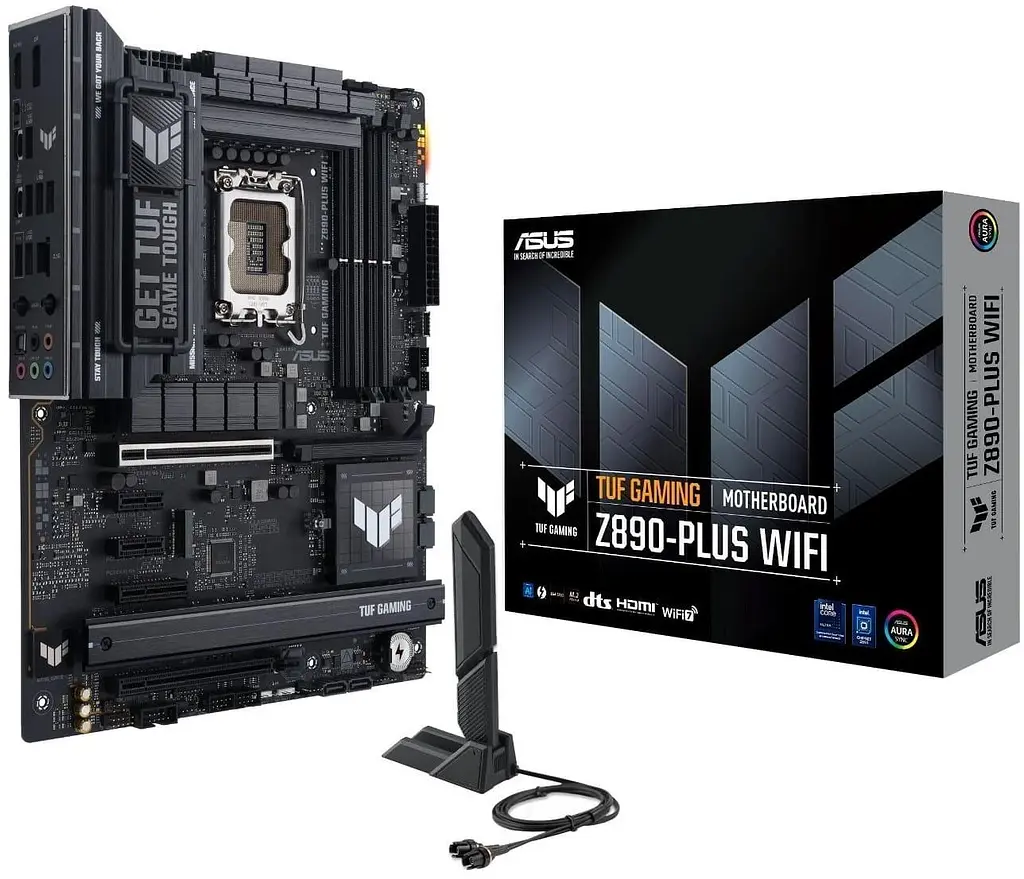 Материнська плата ASUS TUF GAMING Z890-PLUS WIFI (TUF GAMING Z890-PLUS WIFI) (Socket 1851, Intel Z890, ATX) - фото 8