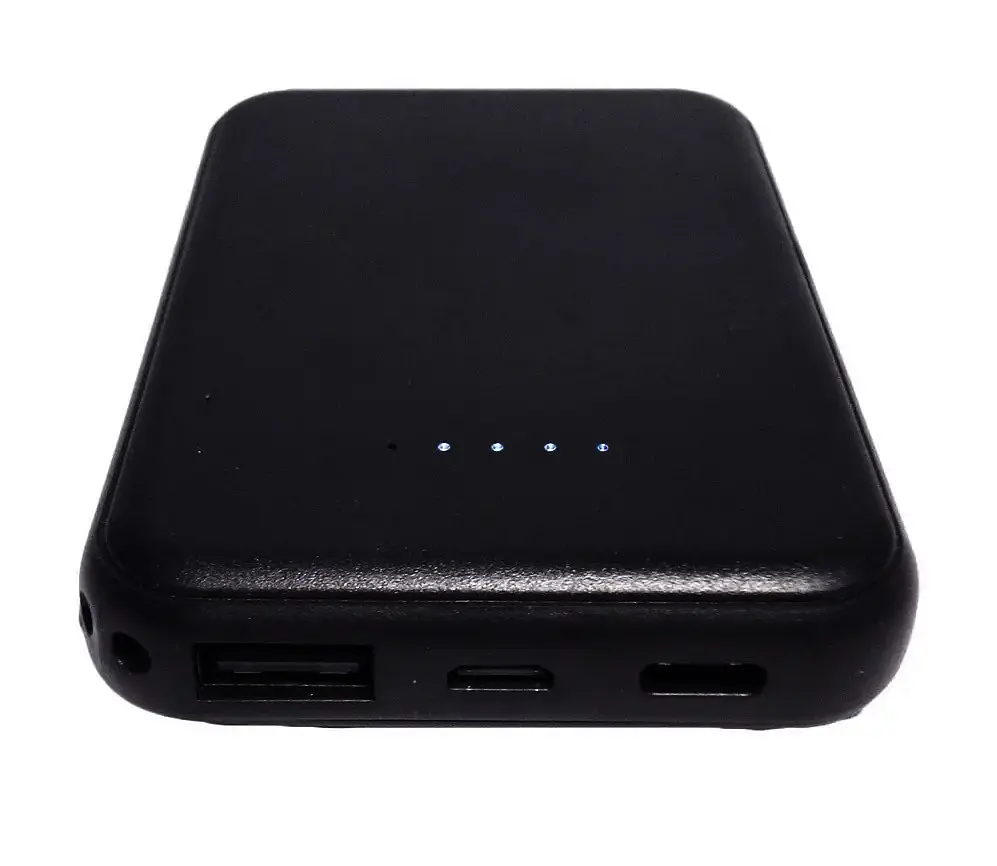 Power bank бездротова зарядка "Wireless charging treasure", потужний павер банк 20000 mah Чорний - фото 6