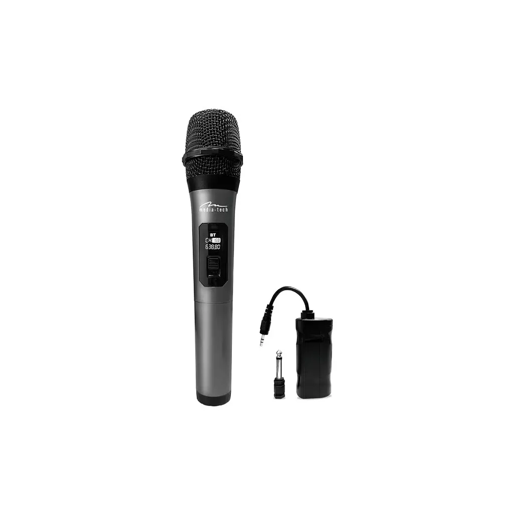Мікрофон Media-Tech MIC HERO Wireless for KARAOKE systems (MT398) - фото 4