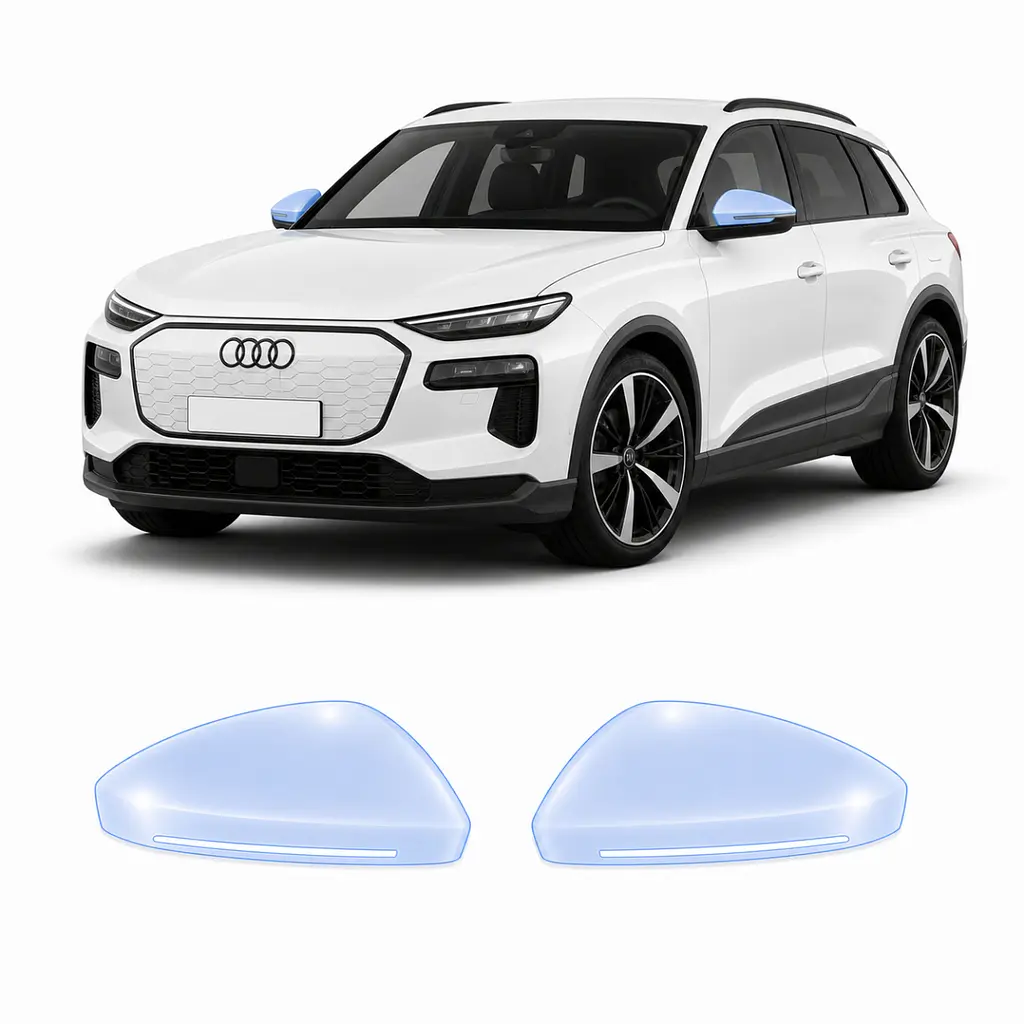 Антигравійна захисна бронеплівка за лекалами для Audi Q6 e-tron PPE 2024- дзеркала