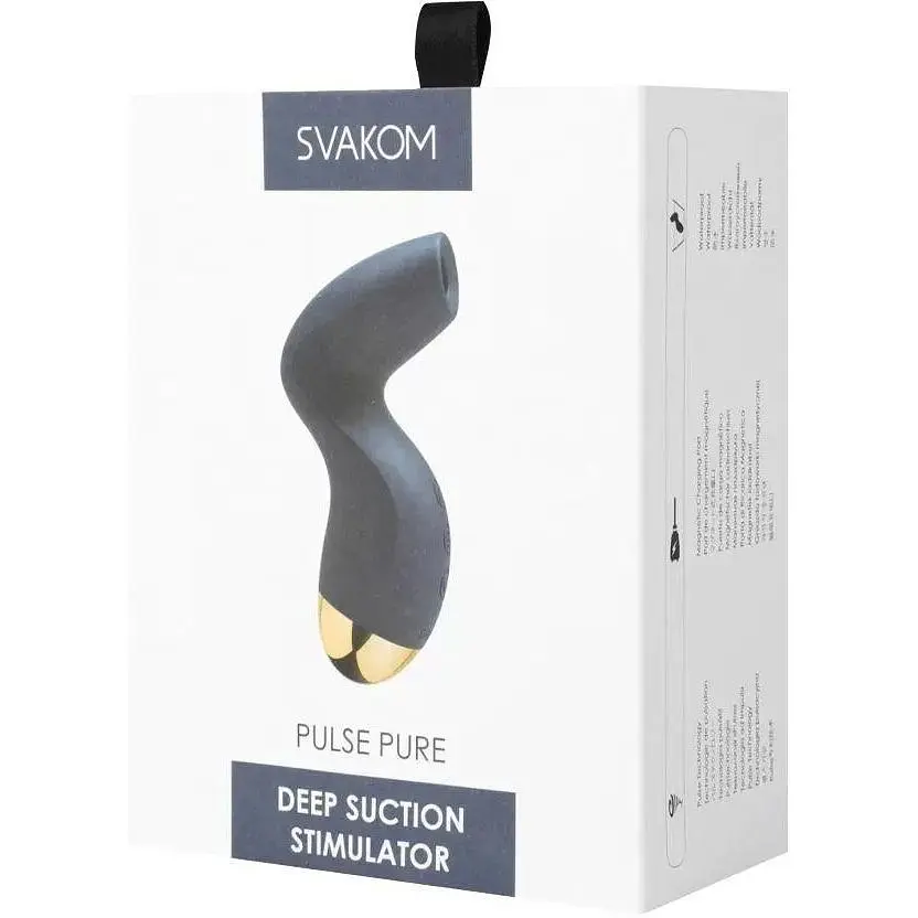Вакуумний кліторальний стимулятор Svakom Pulse Pure Вакуумний стимулятор Svakom Pulse Pure Синій - фото 7