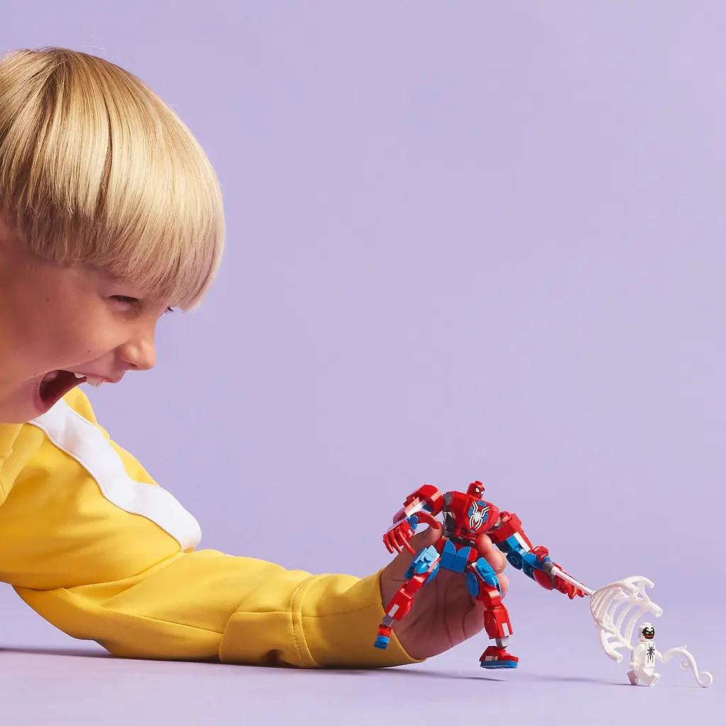 Конструктор LEGO Marvel Робот Человека Паука против Анти-Венома, 107 деталей (76308) - фото 8