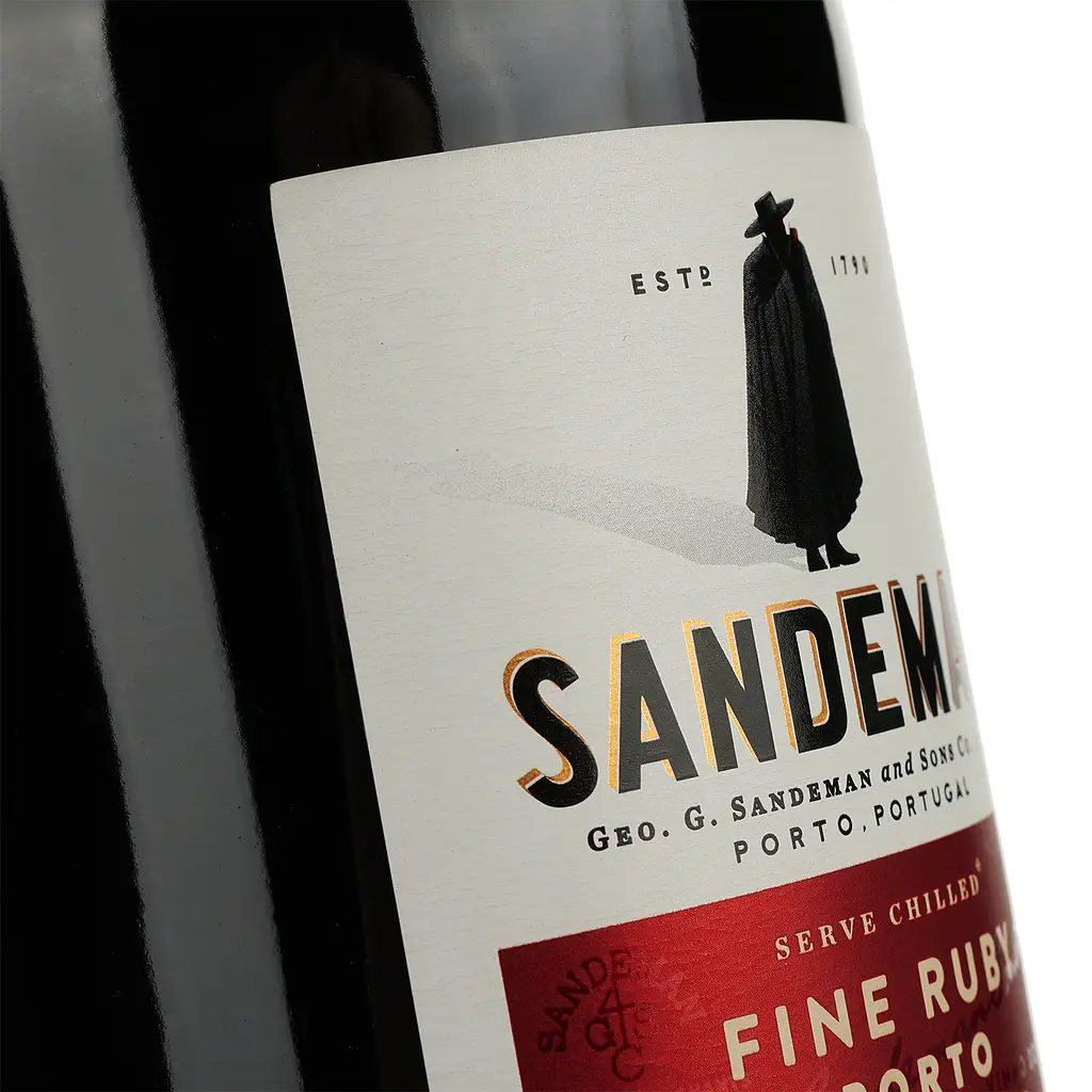 Вино Sandeman Porto Ruby Sogrape Vinhos, червоне, солодке, 20%, 0,75 л (8000005982323) - фото 3