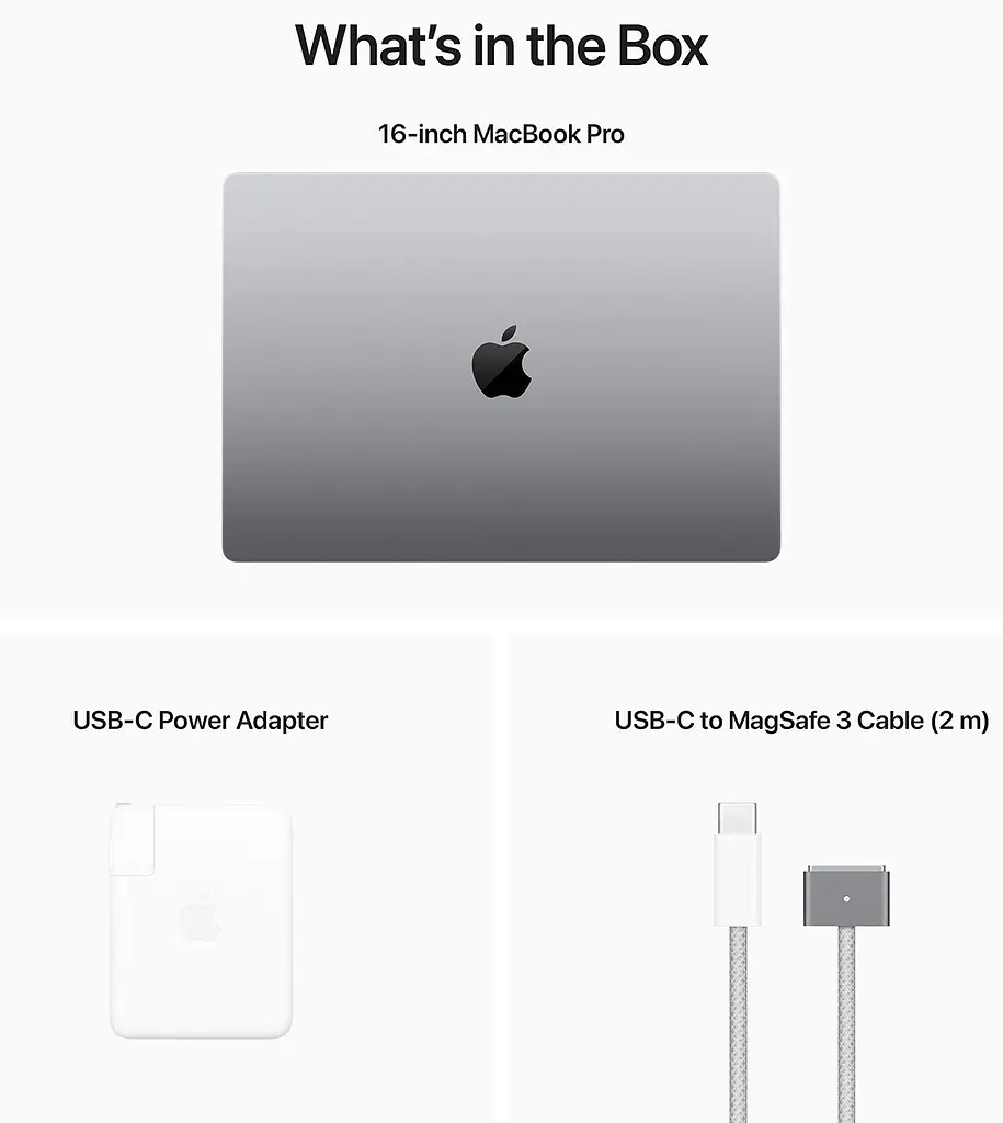 Ноутбук Apple MacBook Pro 16'' M2 Pro 16GB/512GB Space Gray 2023 [MNW83] [79056] - фото 8