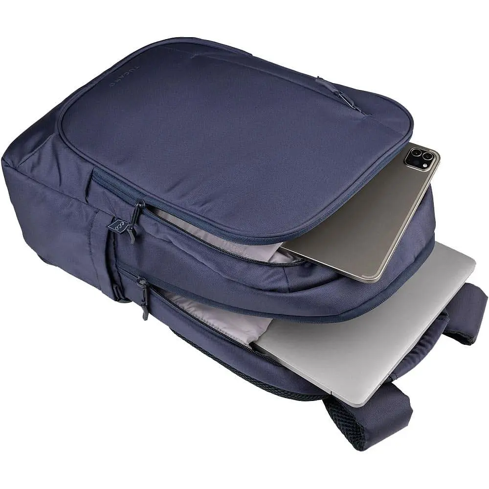 Рюкзак для ноутбука Tucano 17" Bizip Blue (BKBZ17-X-B) - фото 4