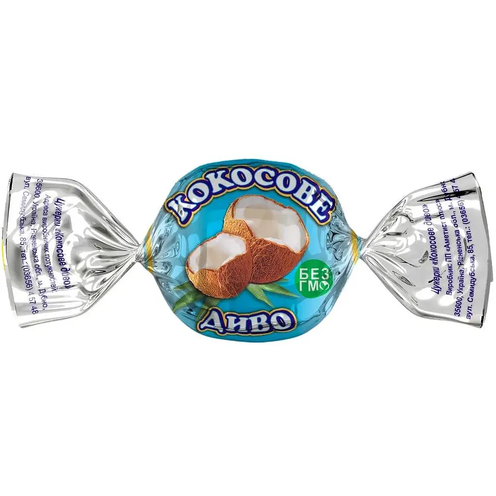 Цукерки Аметист Плюс Кокосове диво 1 кг - фото 2