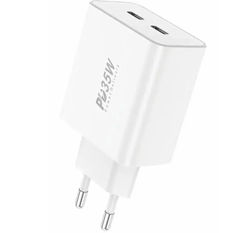 Мережевий зарядний пристрій Foneng EU50 PD35W Fast Charger (2USBх3A) White (EU50-CH)