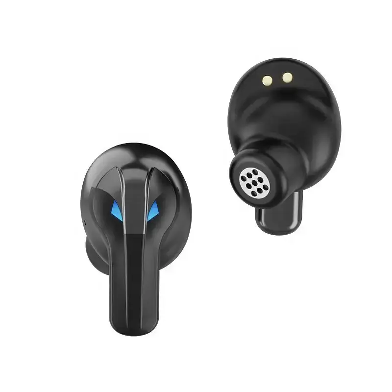 Беспроводные игровые Bluetooth наушники TWS K53 с зарядным кейсом и индикатором заряда Чёрный - фото 2