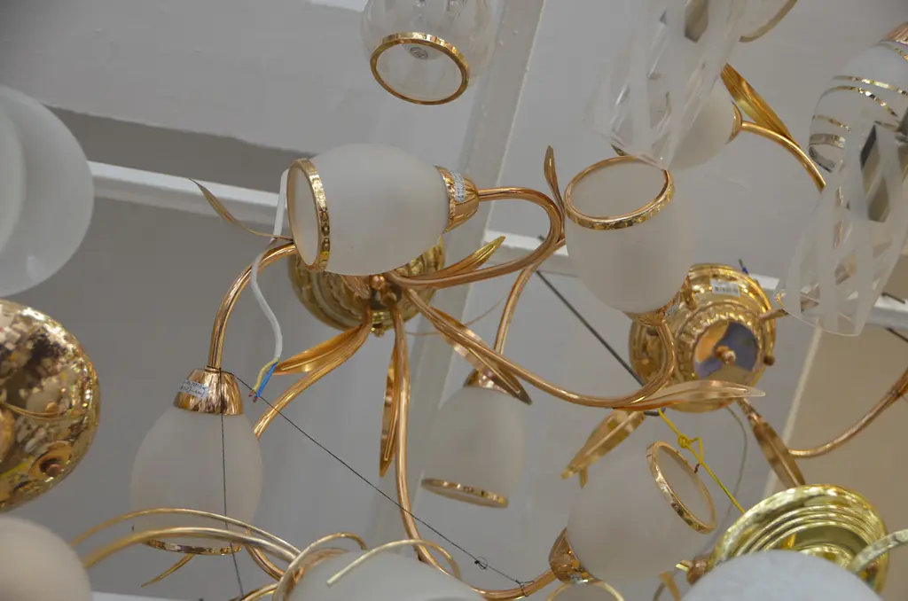 Люстра Brille флористика E14 60W G (LK-156S/5) - фото 5