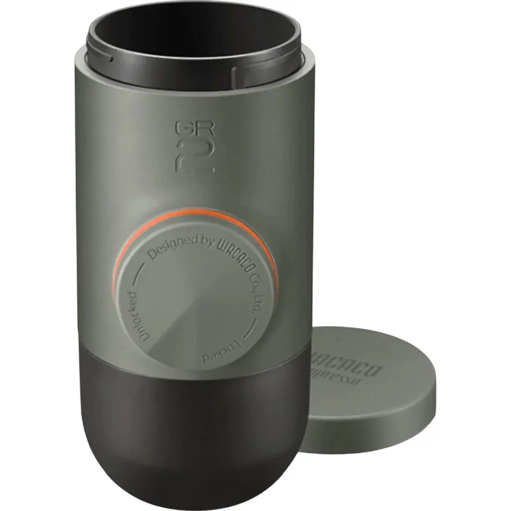 Портативна кавоварка Wacaco Minipresso GR2 Gray Olive (WMINIGR2) [168809] - фото 4