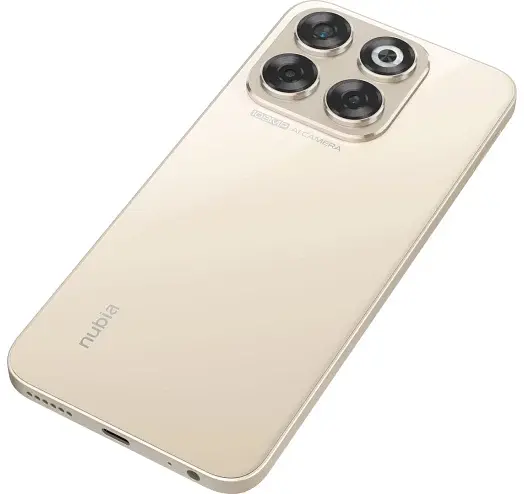 Смартфон ZTE Nubia V70 8/256 ГБ Gold UA UCRF - фото 6