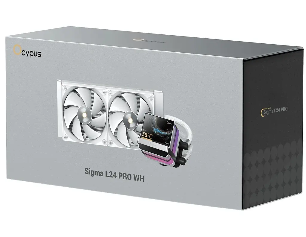 СВО Ocypus Sigma L24 PRO White (SIGMA-L24-WH2ANWL00P-GL) - фото 9