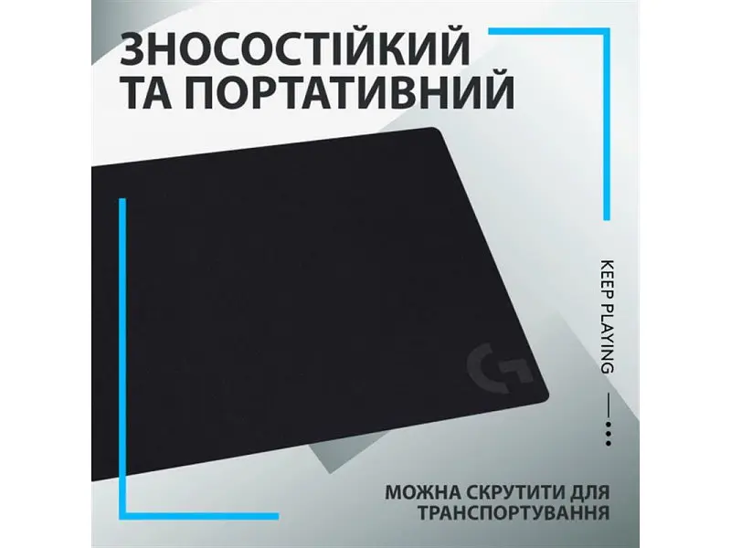 Килимок для миші Logitech G240 Black (943-000785) - фото 6