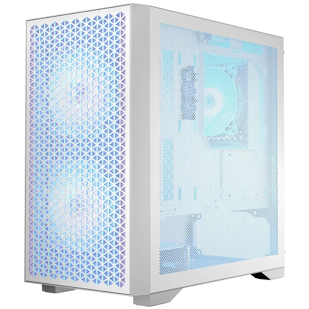 Корпус LogicConcept DART PRO ARGB MINI WHITE MESH fans 3x120 мм без БЖ mATX (AM-DART-PRO-ARGB-20) - фото 5