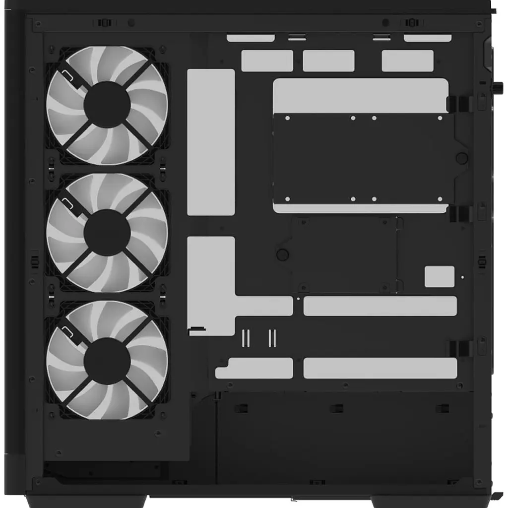 Корпус AeroCool P500A-BK-v1 чорний (ACCM-PN08143.11) [173294] - фото 3
