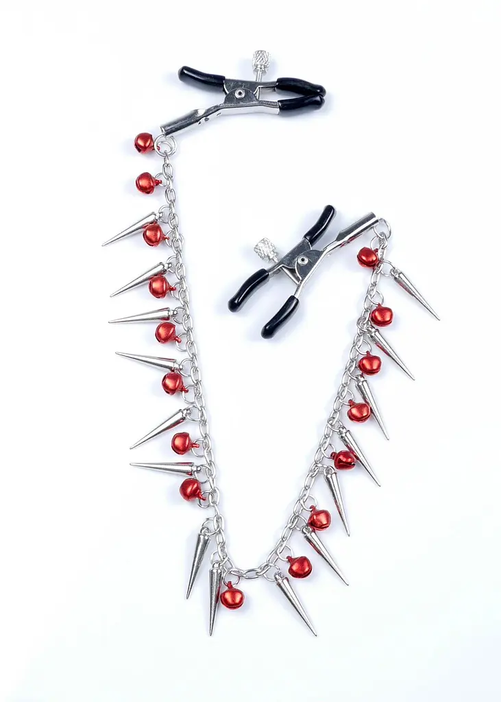 Затискачі для сосків Fetish B-Series Exclusive Nipple Clamps No.3 (сріблястий) - фото 6