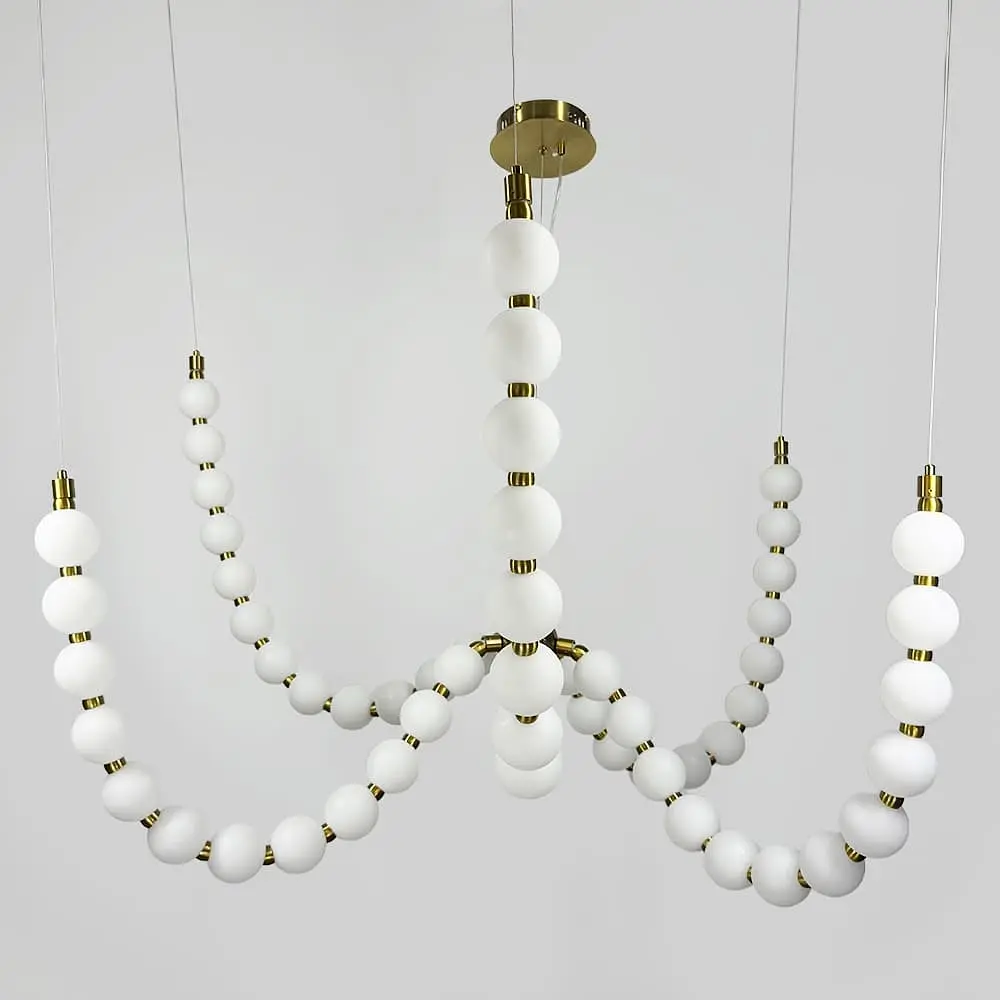 Люстра из серии Perla на 5 дуг с 3-мя световыми режимами | Line F | Ст. SG010/5 - фото 8