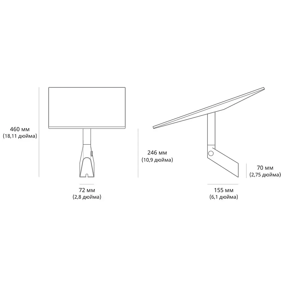 Настінне кріплення Starlink Standard Wall Mount до Starlink Gen3 REV4 (73-00578) - фото 7