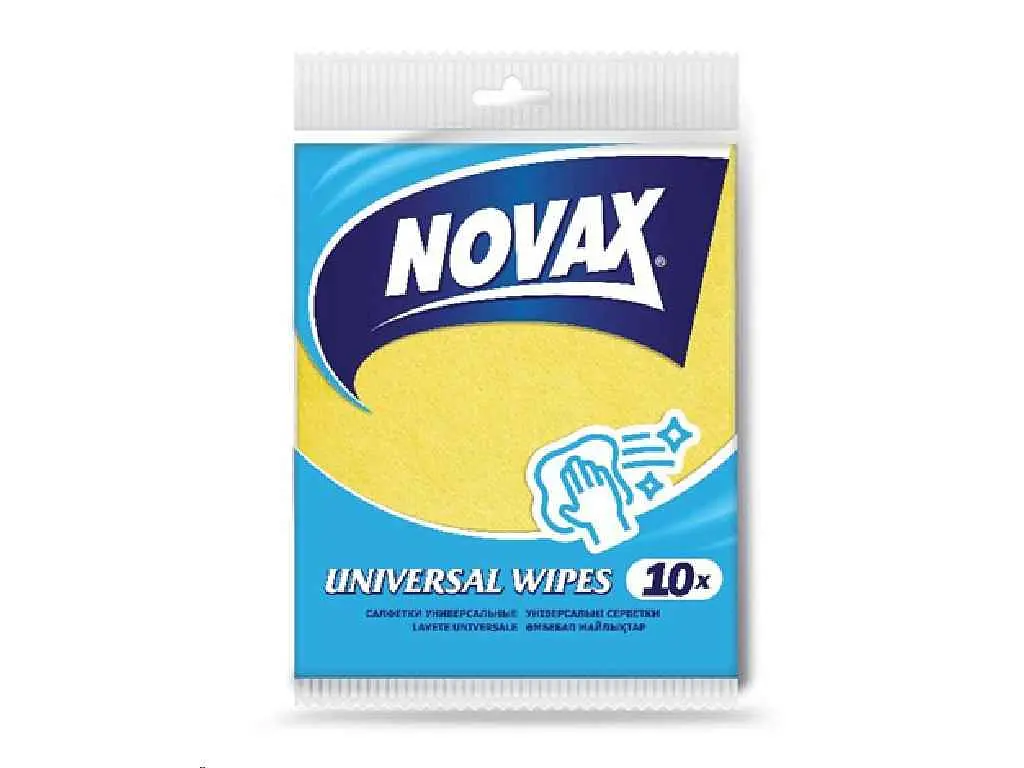 Серветки для прибирання NOVAX Універсальні 10шт