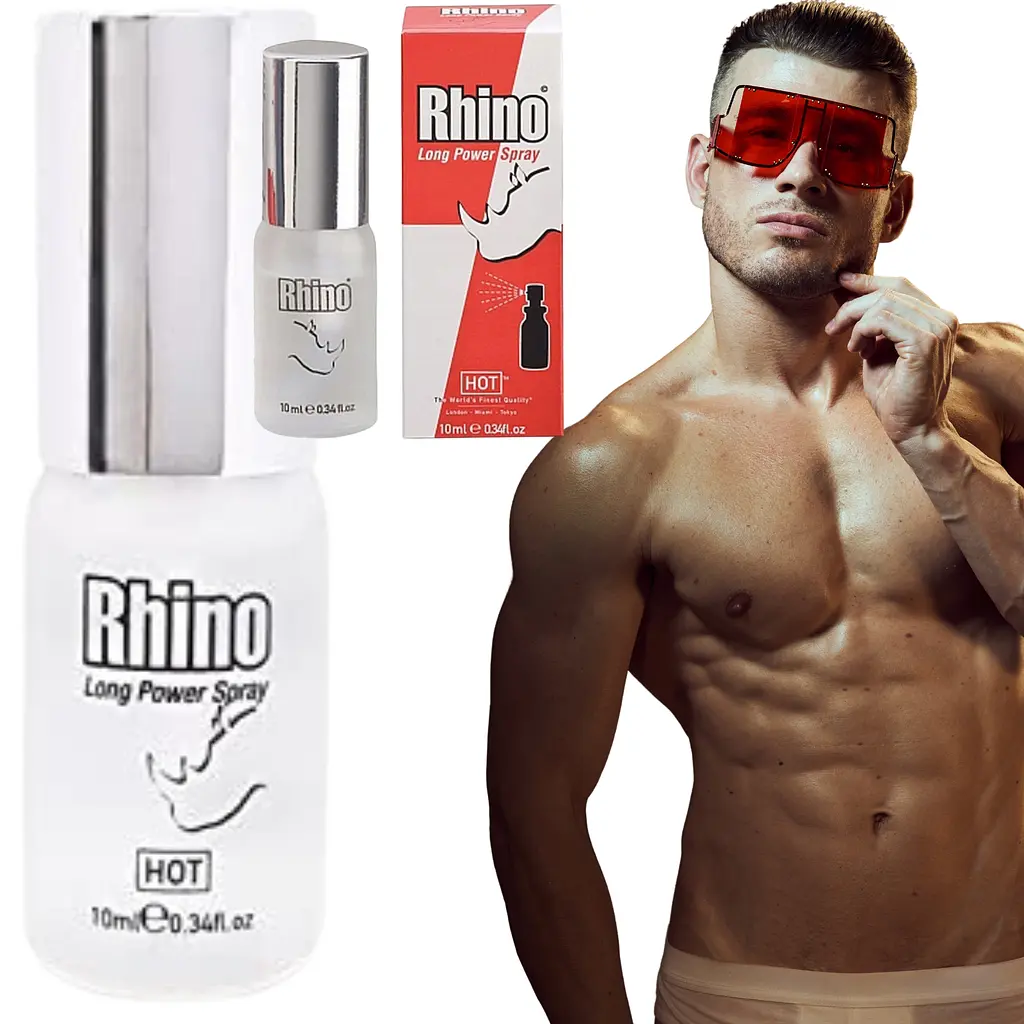 Пролонгуючий спрей Hot Rhino Long Power Spray 10 мл - фото 2