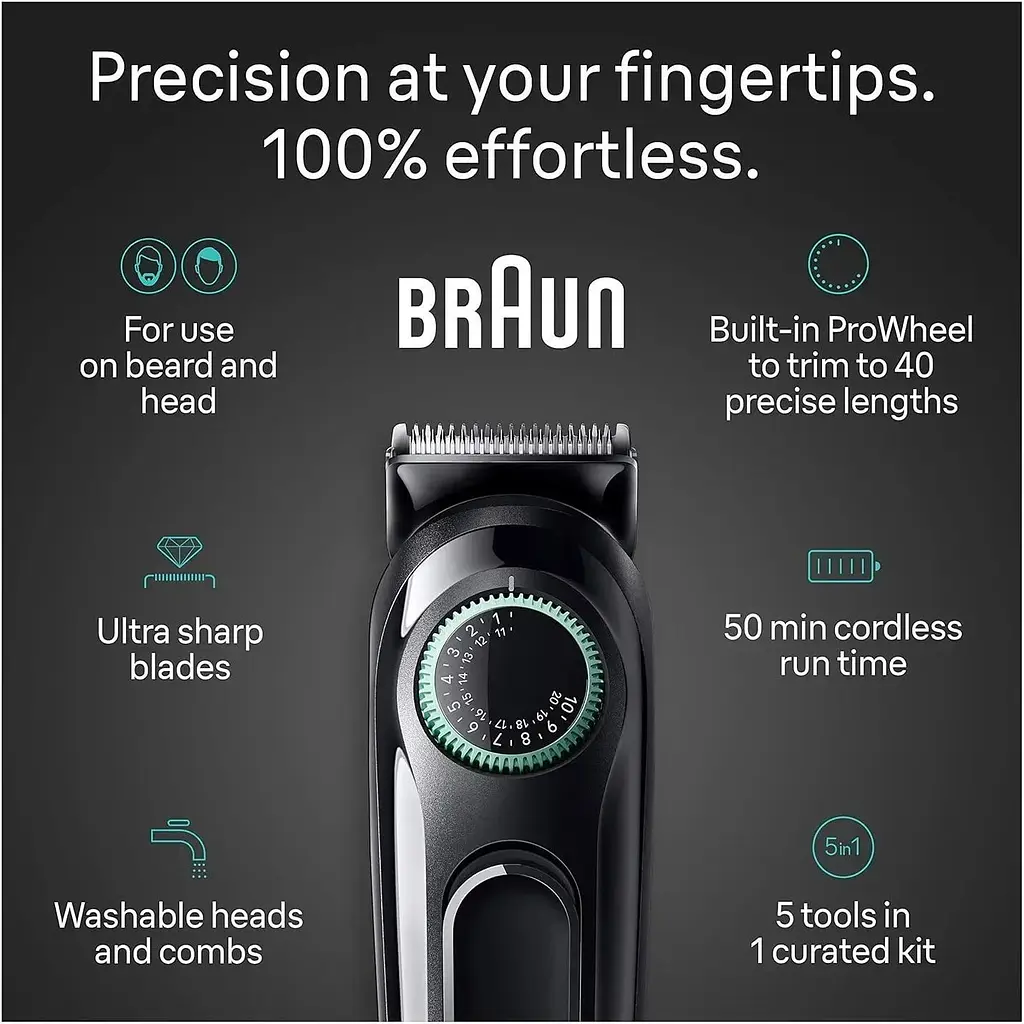 Універсальний тример Braun All-in-One Series 3 AIO3450 [166093] - фото 5