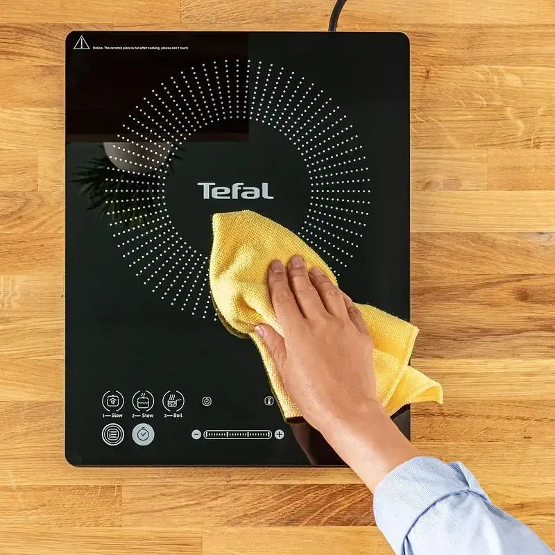 Плитка настільна Tefal Everyday Slim 2100 Вт індукційна чорна (IH2108E1) - фото 7