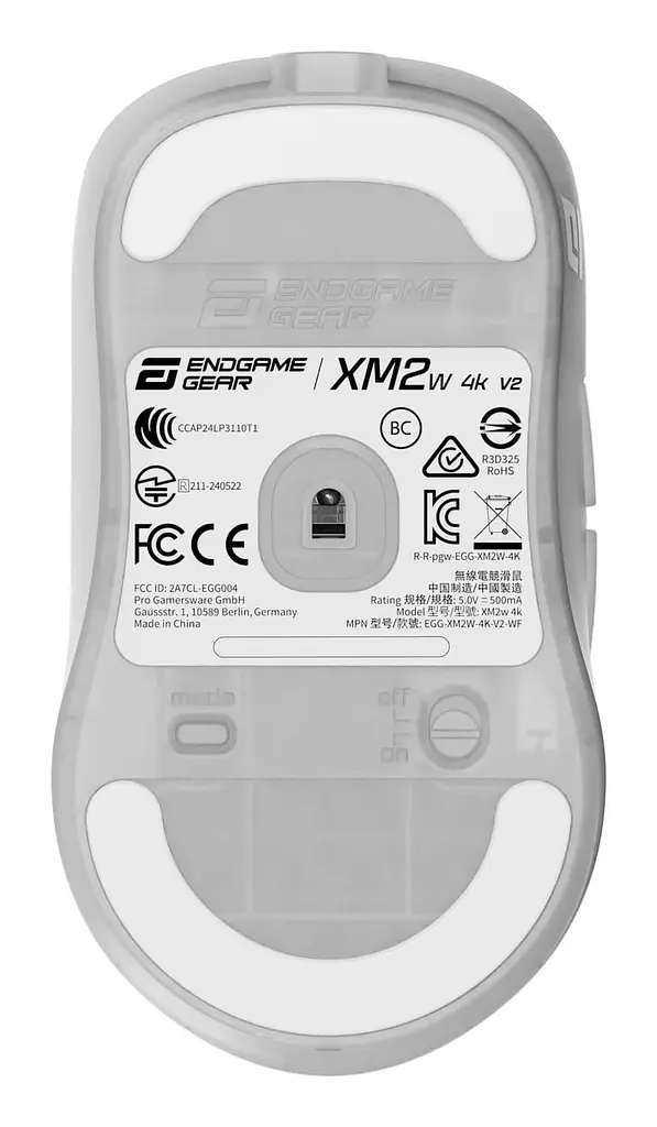 Миша ENDGAME GEAR XM2w 4k v2 White (Transparent) (PGW-EG-MOU-082) - фото 2