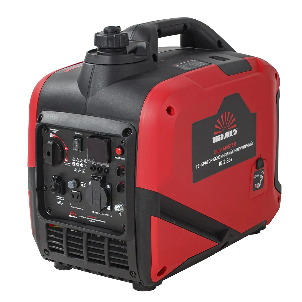 Генератор бензиновий інверторний Vitals Master IG 2.8bs (213520) - фото 6