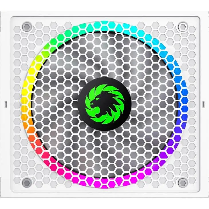 Блок питания GameMax 1300W ATX3.1 80+ Platinum RGB White (RGB-1300 WH (ATX3.0/3.1 PCIe5.) - фото 5