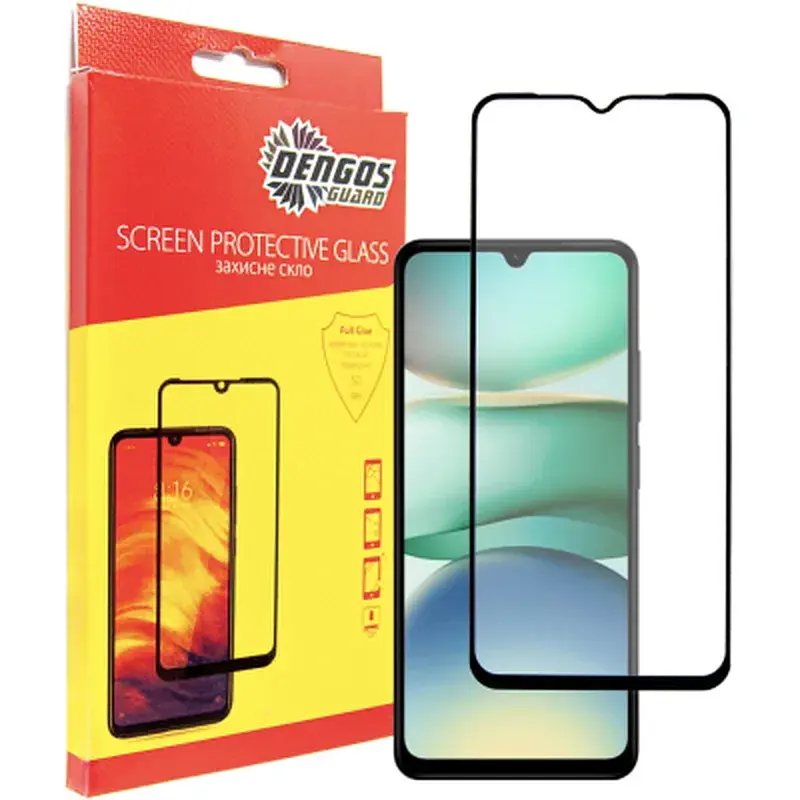Скло захисне Dengos Full Glue Xiaomi Redmi A5 (black) (TGFG-399)