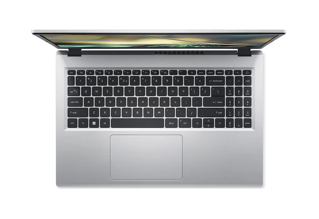 Ноутбук Acer Aspire 3 A315-510P 15.6' FHD, Intel C N100, 4GB, F128GB, UMA, Lin, сріблястий (NX.KDHEU.002) - фото 2